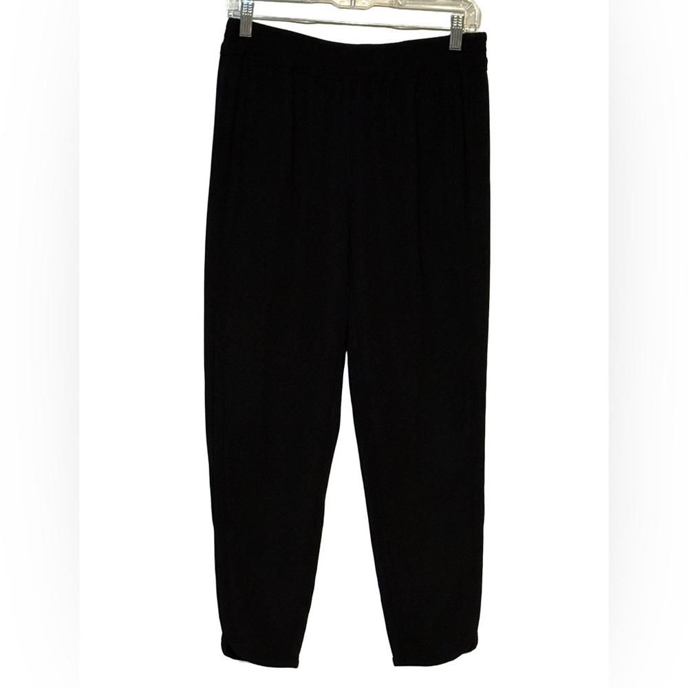 🌟 J.Crew Drapey Crepe Cropped Pants | Black | Size 2 🌟